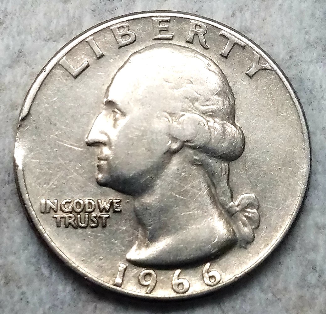 1966-Washington-Quarter-Incomplete-Planchet-On-Obverse-And-Reverse?